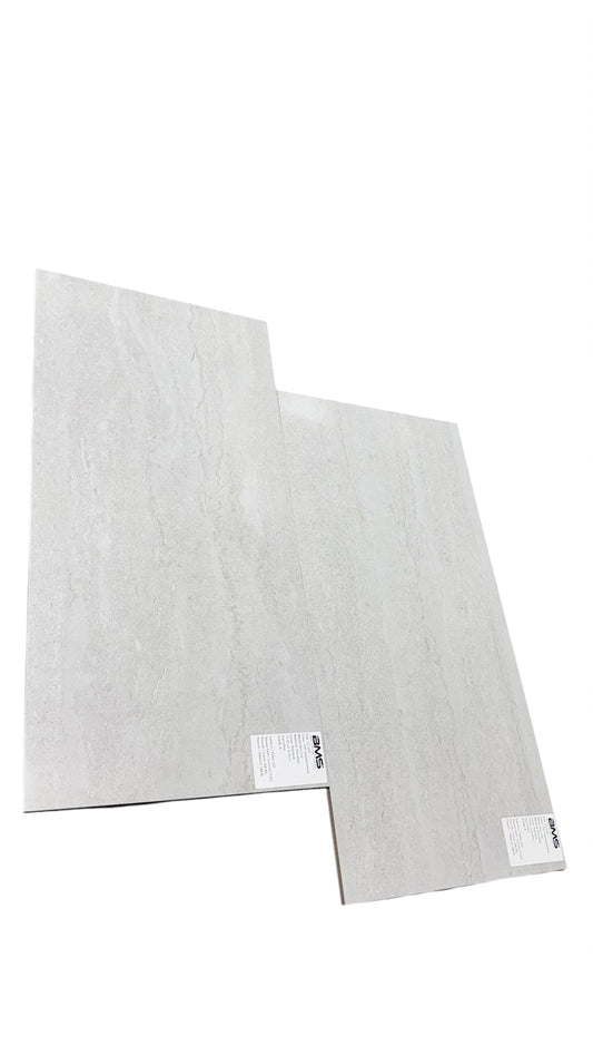 12"x24" I751 Haddonstone White Vein Cut Porcelain - Sold by ctn