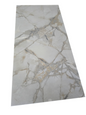 12x24 Rigata Bianco Polished Porcelain Tile - Sold By Ctn
