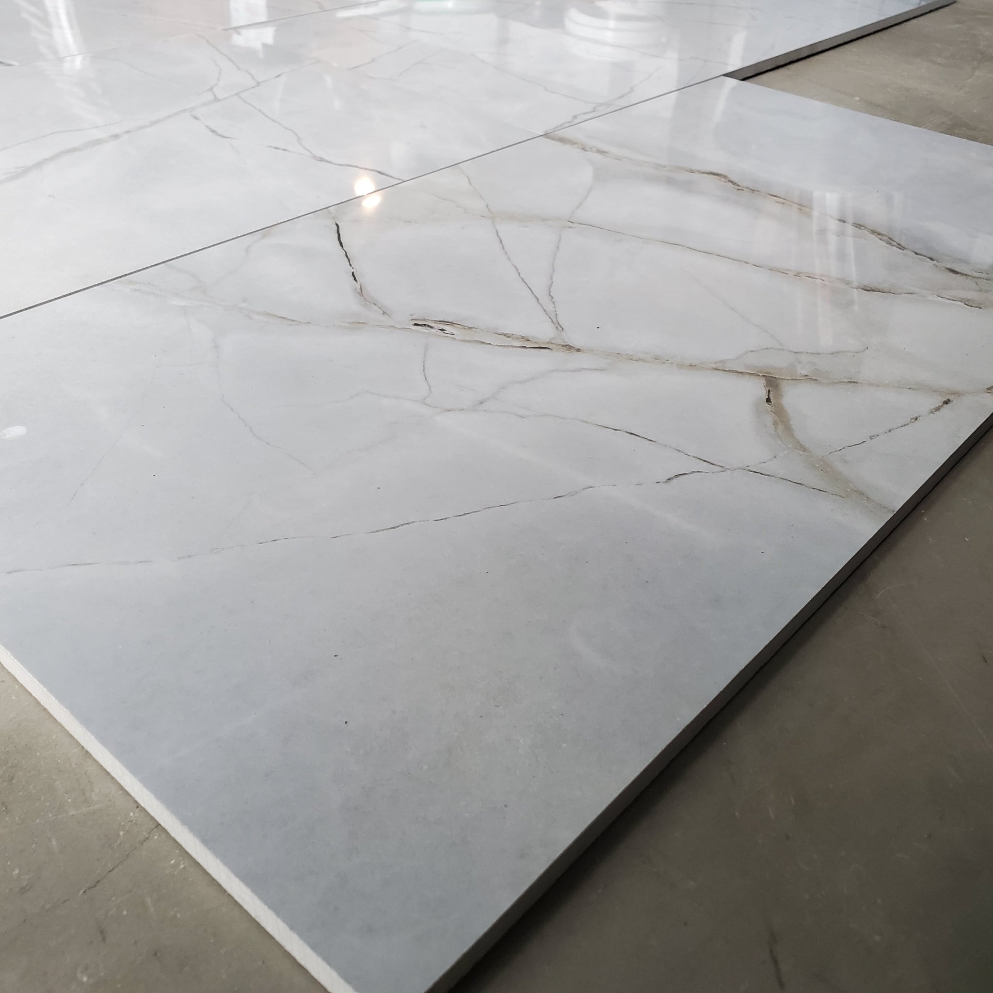 12"x24" Polished Porcelain Tile I701 Serena Frost – Bronco Materials