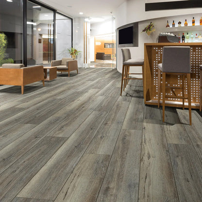 Chestnut Oak - 6.5mm - 9" x 60" - Click-Lock Vinyl Plank SPC - Sold by Ctn