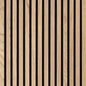 Natural - Acoustic Wood Slat Panels