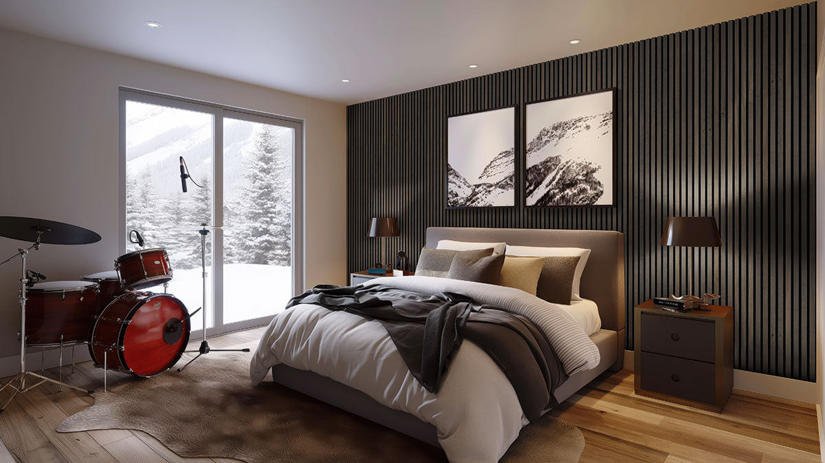 Umber - Acoustic Wood Slat Panels