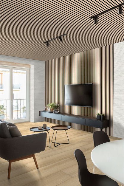 Blonde - Acoustic Wood Slat Panels