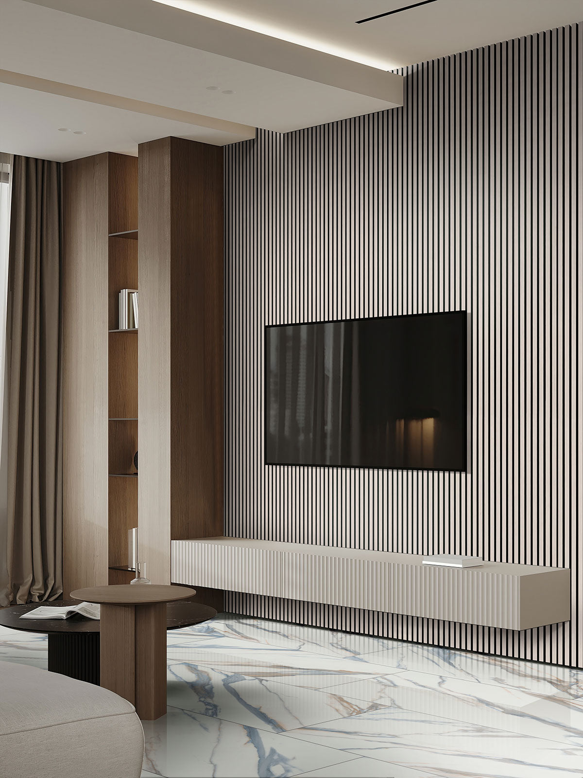 Fog - Acoustic Wood Slat Panels