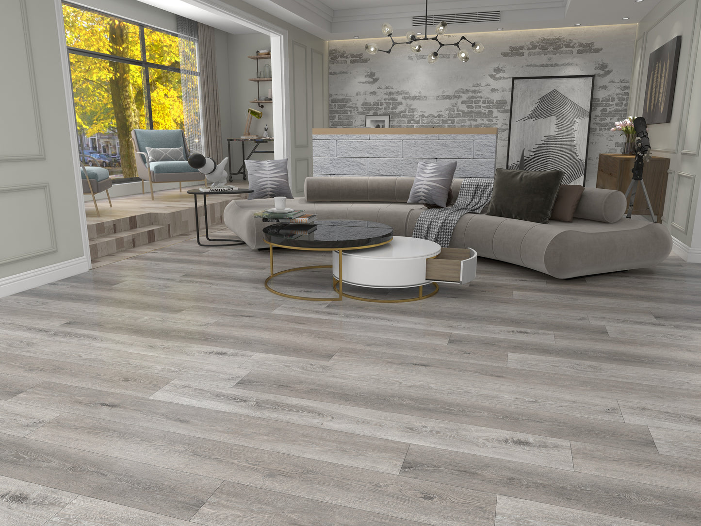 LH - 5mm - 7.1"x48" - Click-Lock Vinyl Plank - Sold by Ctn