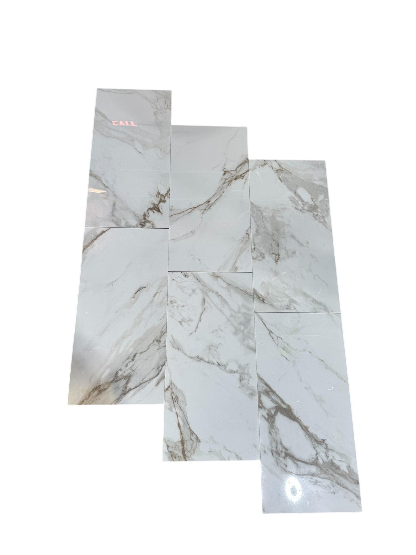 12x24 i578 White Cal Polished A Grade- Sold by ctn