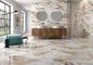 12"x36" Crash Beige Polished Ceramic Tile - Sold by Ctn