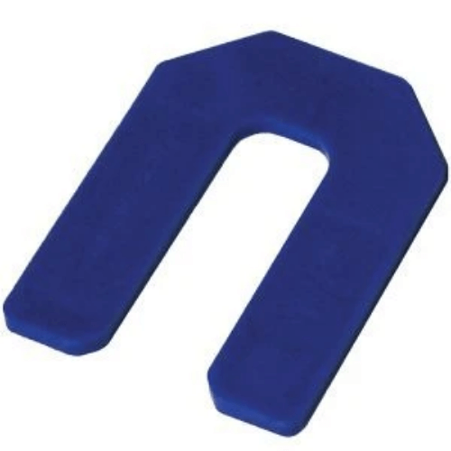 1/8" Blue Horseshoe Tile Spacers (100/bag) No. B-HTS-18 - Mezquite Installations