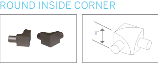 ROUND INSIDE CORNER ET5110___IC (3/8”(10mm)) - Mezquite Installations