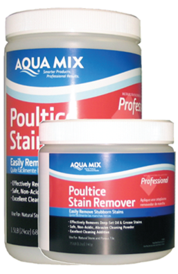 Custom Building Products - AQUA MIX® POULTICE STAIN REMOVER - Mezquite Installations